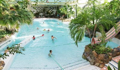 Vakantieparken met subtropisch zwembad, Aqua Mundo Limburgse Peel