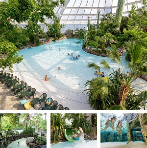 Subtropisch zwembad Het Heijderbos collage
